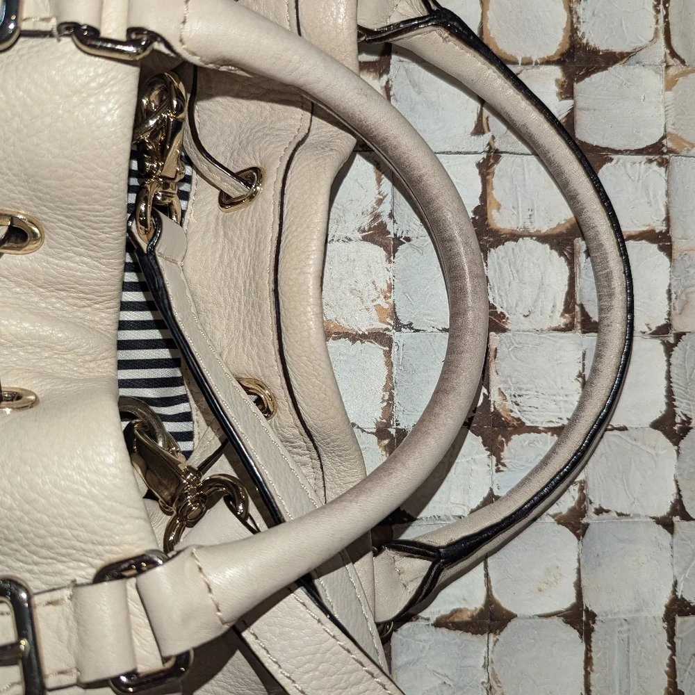 Kate Spade off white leather bag